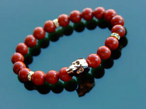 yzC^A@uXbg@YbhWXp[XJXtXL[NX^S[hC`uXbgmens red jasper teschio braccialetto con cristalli swarovski oro 69 pollici con el
