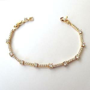 yzC^A@uXbg@ejXuXbgJ[S[hbracciale tennis donna colore oro con zirconi bianchi 18 20 cm 37 n