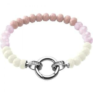 yzC^A@uXbg@JtqbvzbvLfBVR[zCgsNXtXL[bracciale donna hip hop candy hj0277 silicone resina bianco rosa swarovski