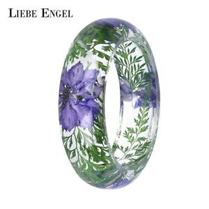 yzC^A@uXbg@GQJtuXbgxxxxx engel trasparente in resina bracciale braccialetto essiccato fiore foglia rossa ama bracele