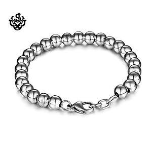 yzYuXbg@Vo[uXbgNVbN{[`F[XeXX`[silver bracelet classic ball chain stainless steel fathers day gift