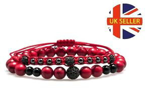 yzYuXbg@womens}NuXbgWR_uwristwear limitedmens womens macrame bracelet genuine zircons beads double wristwear limited