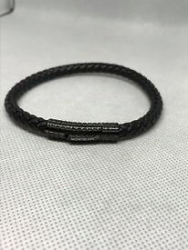 【送料無料】メンズブレスレット　モンブランブラックアンプステンレスブレスレット