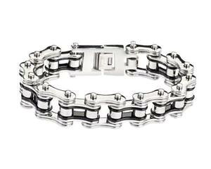 yzYuXbg@cool polished heavy bike chainXeXNuXbgWG[cool polished heavy bike chain stainless steel link bracelet jewelry
