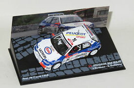 【送料無料】模型車　スポーツカー　143プジョー306マキシエッソultronde1998fdelecour143 peugeot 306 maxi esso ultron tour de corse rally 1998 fdelecour