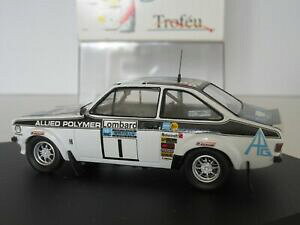 �y���������z�͌^�ԁ@�X�|�[�c�J�[�@trofeu1014ford escort mk ii1rac1975143t���L�l��trofeu, 1014, ford escort mk ii, 1st rac rally 1975, 143 scale, t makinen