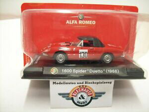 yz͌^ԁ@X|[cJ[@At@IWAXpC_[fGbg^Kt[Ialfa romeo giulia spider duetto 130 targa florio 1973, red, rcs 143, ovp
