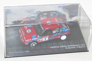 �y���������z�͌^�ԁ@�X�|�[�c�J�[�@sanremo 1989mbiasion143�����`�A�f���^integrale 16v�}�e�B�[�j143 lancia delta integrale 16v martini racing rally sanremo 1989 mbiasi