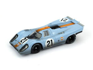 yz͌^ԁ@X|[cJ[@|VF}[Xporsche 917k le mans 1970 rodriguez kinnunen 21 raced pilota brumm 143 r494r