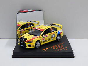 �y���������z�͌^�ԁ@�X�|�[�c�J�[�@143x 2009�s�����h���C�o�[3grn143 mitsubishi lancer evolution x 2009 pirelli star driver 3rd grn rally of