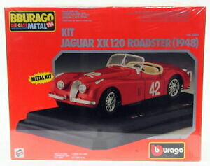 yz͌^ԁ@X|[cJ[@XP[fJ[LbgWK[[hX^[burago 125 scale metal model car kit 5502 1948 jaguar xk120 roadster sealed