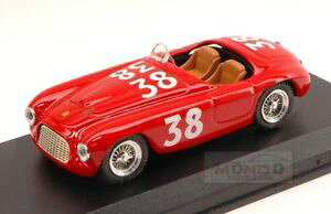 �y���������z�͌^�ԁ@�X�|�[�c�J�[�@�t�F���[��166mmspyder38�V���o�[�X�g�[��1950aascari 143���f��art096ferrari 166 mm spyder 38 winner silverstone 1950 aascari 143 art model a