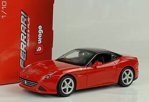 yz͌^ԁ@X|[cJ[@tF[JtHjAb\b\2014 ferrari california t hardtop rosso rosso 118 bburago