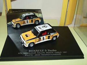 �y���������z�͌^�ԁ@�X�|�[�c�J�[�@renault 5turbo rallye monte carlo1981jragnotti universal hobbies 143renault 5 turbo rallye monte carlo 1981 j ragnotti uni
