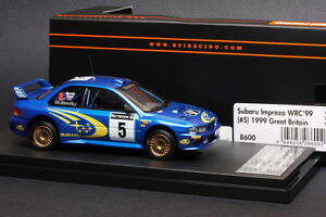 yz͌^ԁ@X|[cJ[@Xoimpreza5 1999CMX*`[h* hpi8600 143subaru impreza 5 1999 great britain rally *richard burns* hpi 8600 143