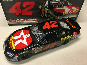 �y���������z�͌^�ԁ@�X�|�[�c�J�[�@�t�@���p�u�������g�[���e�L�T�R�T�C��124 2007 juan pablo montoya texaco havoline autographed