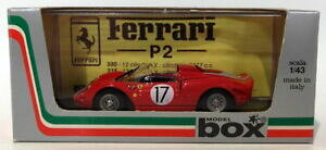 �y���������z�͌^�ԁ@�X�|�[�c�J�[�@�{�b�N�X���f��143�_�C�J�X�g8459ferrari 365p217 le1965box model 143 scale diecast 8459ferrari 365 p2 17 le mans 1965red