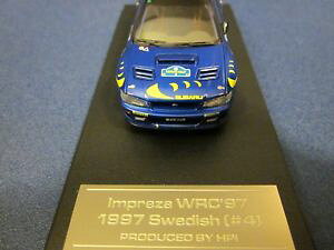 �y���������z�͌^�ԁ@�X�|�[�c�J�[�@�X�o��impreza wrc 1997�X�E�F�[�f�������[k�G���N�\��hpi8575143subaru impreza wrc 1997 swedish rally k eriksson hpi 8575 scale 143