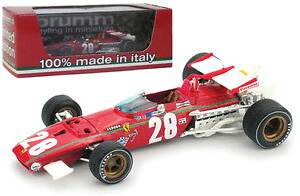 yz͌^ԁ@X|[cJ[@tF[xM[XP[brumm r444b ferrari 312 f1 28 belgian gp 1970 ignazio giunti 143 scale