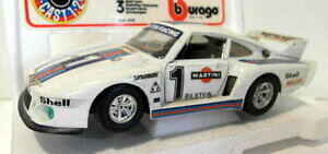 yz͌^ԁ@X|[cJ[@u[S124_CJXg0142|VF935 tt}eB[j[VOburago 124 scale diecast 0142 porsche 935 tt martini racing