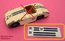 【送料無料】模型車　スポーツカー　レーシングカーストライピングdinky toys 133 cunningham c5r racing car 31 amp; striping transfer transfer