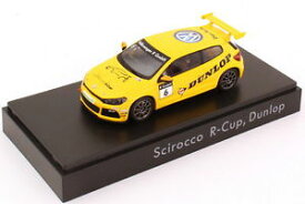 【送料無料】模型車　スポーツカー　143フォルクスワーゲンscirocco iii rカップ2012ダンロップ6フォルクスワーゲンディーラー oem143 vw scirocco iii rcup 2012 dunlop no 6volkswagendealereditio