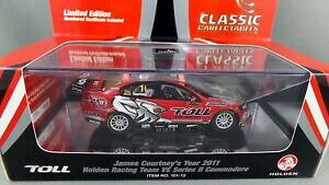 【送料無料】模型車 スポーツカー ジェームスコートニートールホールデンコモドールスケール#james courtney toll hrt holden ve commodore 2011 143 scale 10112