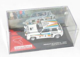 【送料無料】模型車　スポーツカー　ルノーターボラリーデラカルロスサインツ143 renault 5 turbo 2 rally de la vendimia 1983 carlos sainz