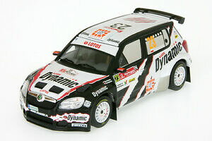 【送料無料】模型車 スポーツカー シュコダファビアラリーポルトガル143 skoda fabia s2000kociuszko rally portugal 2010ram 432