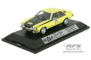 【送料無料】模型車 スポーツカー オペルコモドールヘッセンラリースカラopel commodore gsehessen rally 1975gnther 143 scala 43schuco