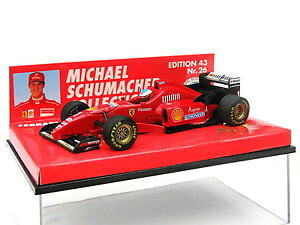 yz͌^ԁ@X|[cJ[@tF[V[}bnferrari f1 f310 m schumacher 1996 edition 43 26 pma 510964301 msc 143 ovp