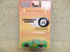 �y���������z�͌^�ԁ@�X�|�[�c�J�[�@351991�}�b�`nascar 164�_�C�J�X�g�V�{���[1991 matchbox nascar 164 scale diecast chevy chevrolet racing lumina green 35