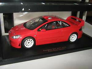 �y���������z�͌^�ԁ@�X�|�[�c�J�[�@�v�W���[�v���[���{�f�B���b�h118 peugeot 307 wrc 2005 plain body red 80557 autoart ovp