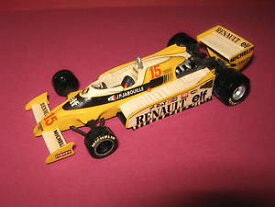 【送料無料】模型車　スポーツカー　ルノーショーケース143 renault f1 rs11 jp jabouille 1979 handbuilt car tenariv in showcase