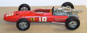 yz͌^ԁ@X|[cJ[@tF[b\told originale solido made francia ferrari v12 1967 f1 rosso arancione rif 167b