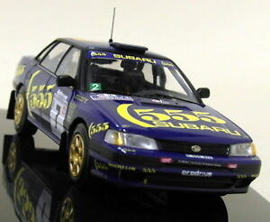 �y���������z�͌^�ԁ@�X�|�[�c�J�[�@�l�b�g���[�N�X�P�[���X�o�����K�V�B�j���[�W�[�����h�����[�}�N���[���f���J�[ixo 143 scale rac216 subaru legacy rs zealand rally 91 c mcrae model car