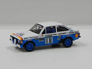 �y���������z�͌^�ԁ@�X�|�[�c�J�[�@�t�H�[�h�G�X�R�[�g�����[�e�C���[��143 ford escort mk2 rs1800 79 lombard rac rally gb jtaylorpshort 18