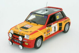 【送料無料】模型車　スポーツカー　ルノーターボラリーツアードフランスシューズ118 renault 5 turbo ragnotti rally tour de france auto 1980uh 4533