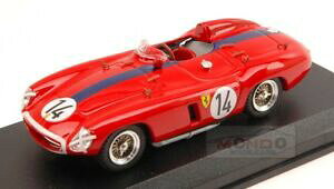 yz͌^ԁ@X|[cJ[@tF[c@^C}OS[A[gfA[gferrari 750 monza 14 dnf le mans 1955 m gregory sparken 143 art model art187