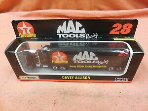 �y���������z�͌^�ԁ@�X�|�[�c�J�[�@�f�[�r�[�A���\��28 havoline�}�b�N�c�[�����[�V���O�}�b�`�{�b�N�Xdavey allison,28 havoline, mac tools racing, matchbox, limited edition