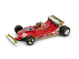 yz͌^ԁ@X|[cJ[@tF[312 t4 gBk[197912iRgppCbg143fferrari 312 t4 g villeneuve 1979 12 retired monaco gp pilot 143 model
