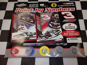 yz͌^ԁ@X|[cJ[@3 rcrfCAn[gsryL8 nascardale earnhardt sr paint by numbers 3 rcr ages 8 nascar