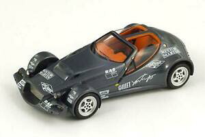 yz͌^ԁ@X|[cJ[@N_[NO[Xp[Nfgillet vertigo spider record car 2002 dark grey met spark 143 s1461 model