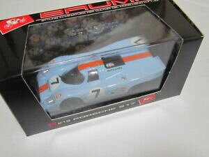 yz͌^ԁ@X|[cJ[@|VFLc@Kt`[XP[porsche 917 7 1000 km monza 1970 wyer gulf team brumm 143 scale