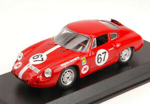 yz͌^ԁ@X|[cJ[@|VFAogq~[fporsche 356b abarth gtl 67 5th rossfeld hill climb h muller 143 model