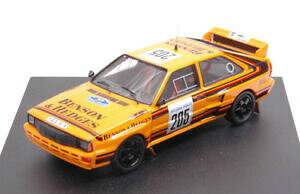 yz͌^ԁ@X|[cJ[@AEfBNg[sXeh[\faudi quattro 205 rally 1000 pistes 1986 a dawsonk gormley 143 model