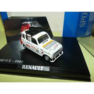 �y���������z�͌^�ԁ@�X�|�[�c�J�[�@���m�[4 tl4l�g���t�B�[2004norev 143renault 4 tl rally 4l trophy 2004 norev 143