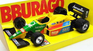 yz͌^ԁ@X|[cJ[@u[S124XP[fb27cf1xlgtH[h 20burago 124 scale model car b27c f1 benetton ford 20