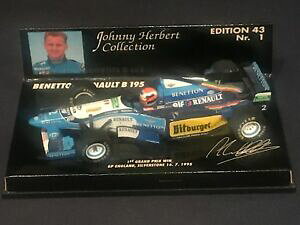 yz͌^ԁ@X|[cJ[@143benetton renault b195 johnny herbertwin silverstone1995716143 benetton renault b195 johnny herbert 1st win silverstone