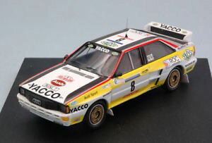yz͌^ԁ@X|[cJ[@AEfBNgc[hRXw[faudi quattro 8 retired tour de corse 1984 b darnichea mahe 143 model